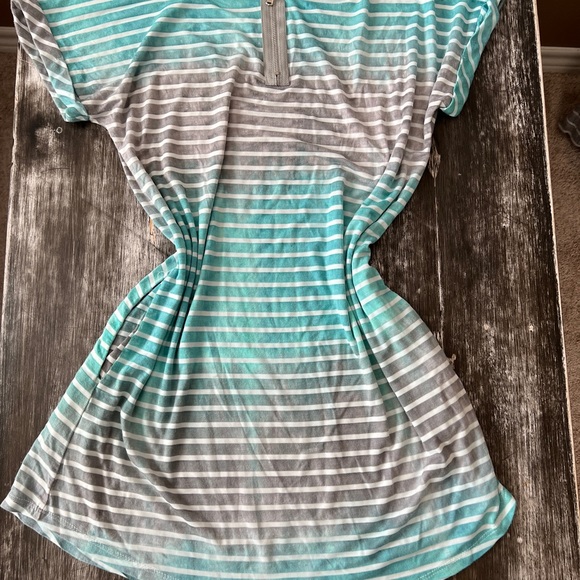 NWOT BLUE CURL Beachwear cover up or wear as a dress π¦ size small - Picture 2 of 11
